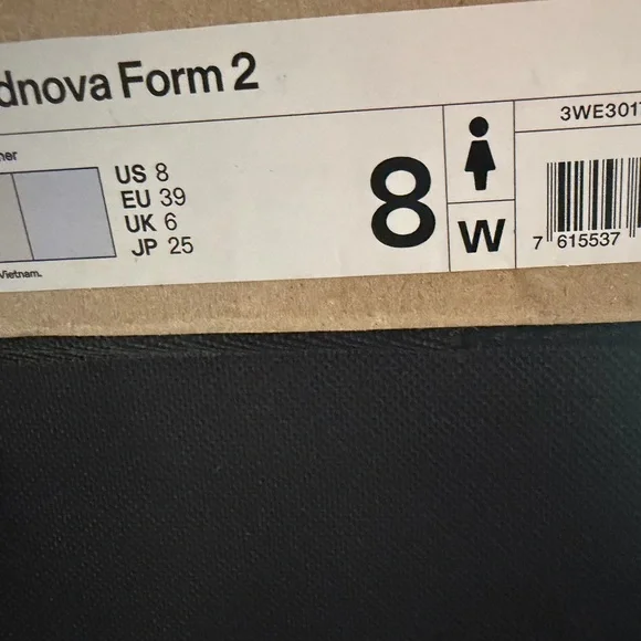 On Running Running Women’s Cloudnova Form 2 Sneakers in White & Blue BNIB Size8 - Picture 7 of 7